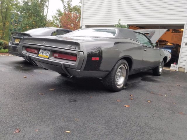 1972 Gray Dodge Charger Coupe