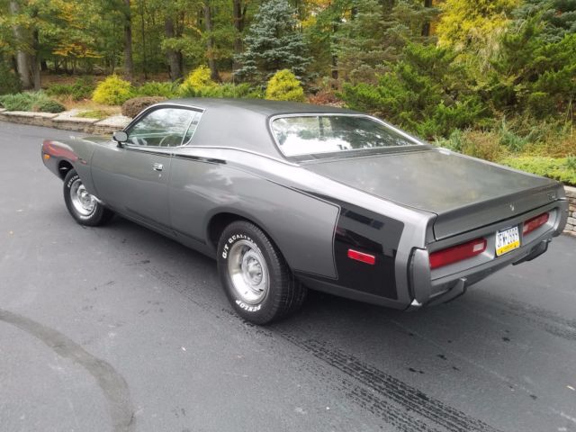 1972 Gray Dodge Charger Coupe