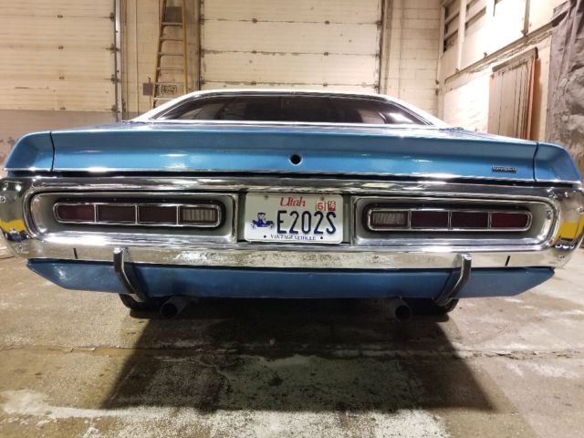 1972 Blue Dodge Charger