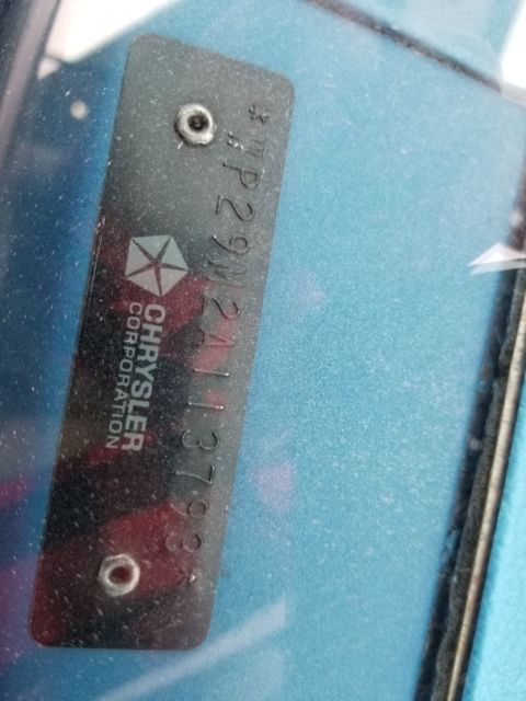 1972 Blue Dodge Charger