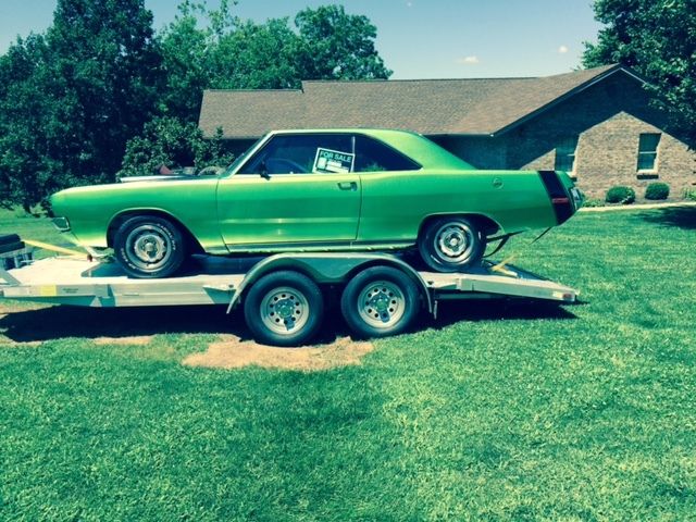 1972 Toxic Green Dodge Dart Hardtop