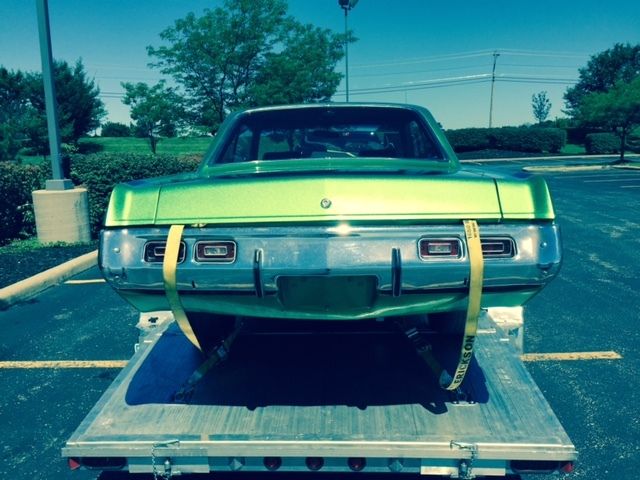 1972 Toxic Green Dodge Dart Hardtop