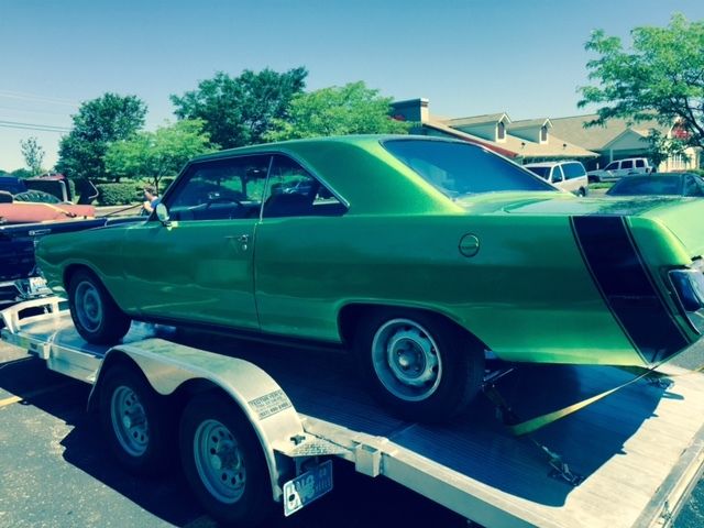 1972 Toxic Green Dodge Dart Hardtop
