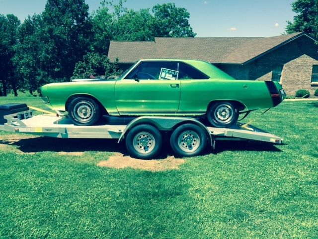 1972 Toxic Green Dodge Dart Hardtop