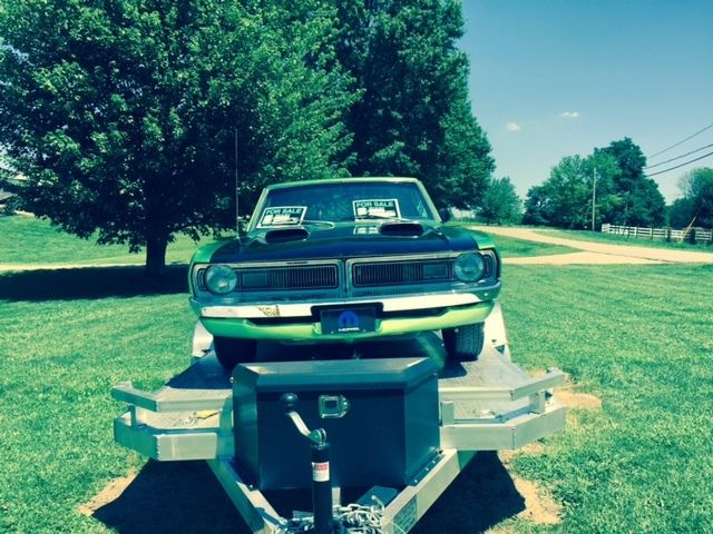 1972 Toxic Green Dodge Dart Hardtop