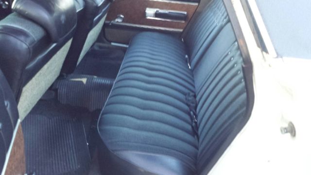 1972 White Dodge Monaco Sedan