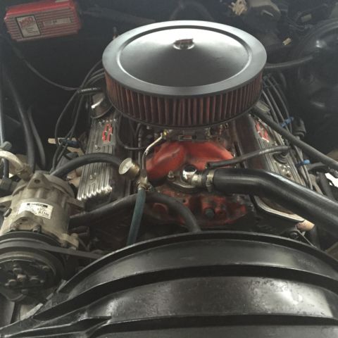 1972 White Chevrolet El Camino