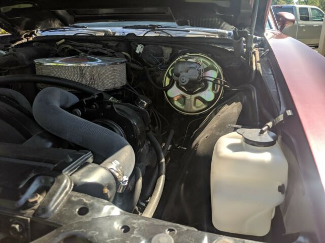 1972 Red Chevrolet El Camino