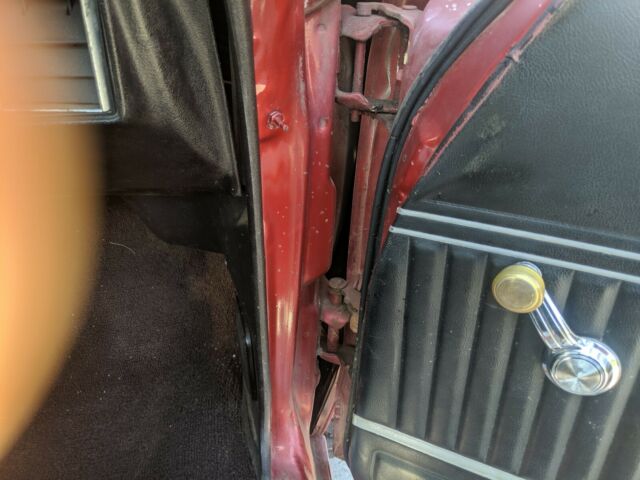 1972 Red Chevrolet El Camino