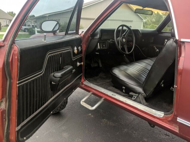 1972 Red Chevrolet El Camino