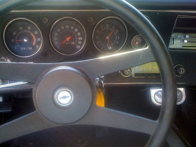 1972 Green Chevrolet El Camino