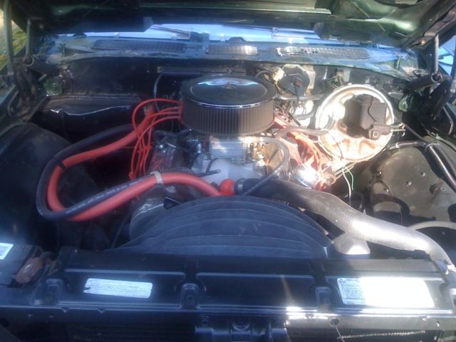 1972 Green Chevrolet El Camino