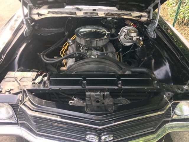 1972 Black Chevrolet El Camino 2 DR Pickup