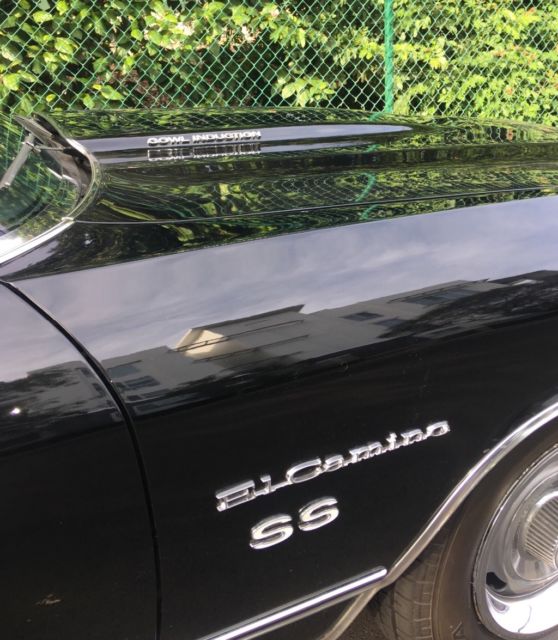 1972 Black Chevrolet El Camino 2 DR Pickup