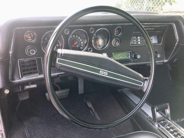 1972 Black Chevrolet El Camino 2 DR Pickup