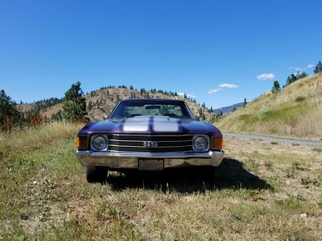 1972 Purple Chevrolet El Camino