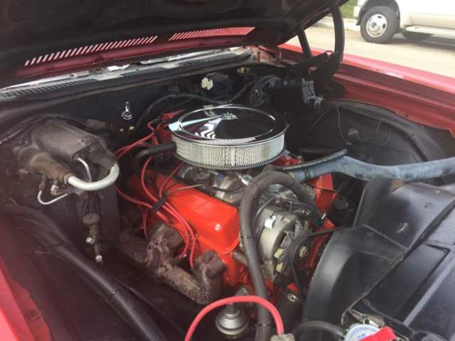 1972 Orange Chevrolet El Camino Cab Pickup 2 Doors