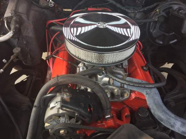 1972 Orange Chevrolet El Camino Cab Pickup 2 Doors