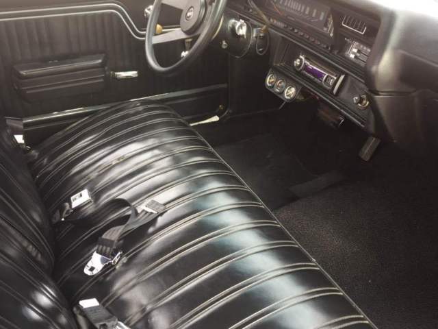 1972 Orange Chevrolet El Camino Cab Pickup 2 Doors