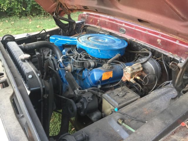 1972 Burgundy Chevrolet Other Pickups Standard Cab Pickup