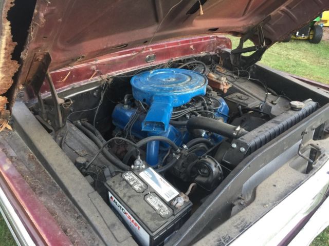 1972 Burgundy Chevrolet Other Pickups Standard Cab Pickup