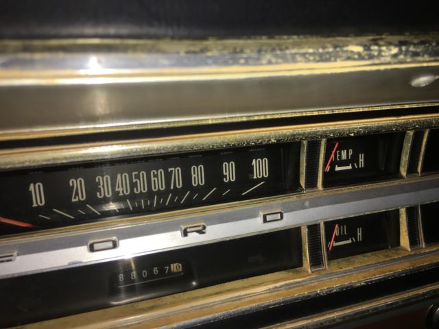 1972 Brown with White Trim CUSTOM Ford F-100 Standard Cab Pickup