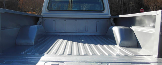 1972 Silver Ford F-100 Standard Cab Pickup