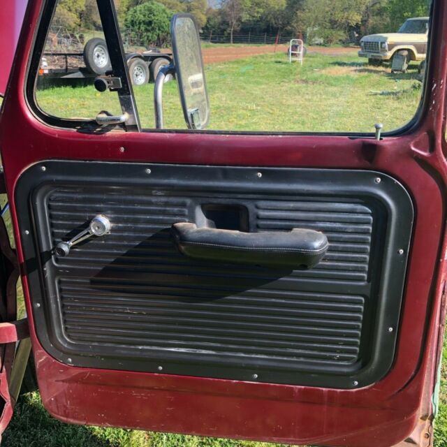 1972 Maroon Ford F-250 Single cab pickup