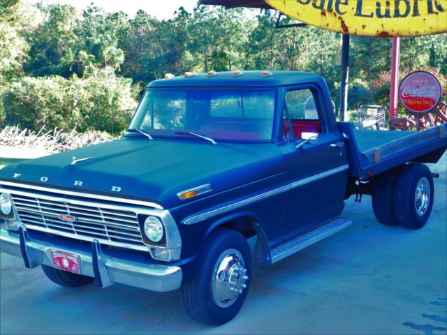 1972 Flat Black Ford F-350 Standard Cab Pickup