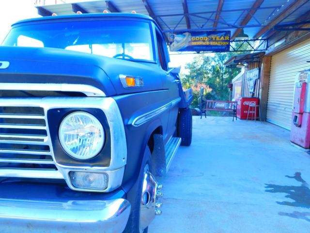 1972 Flat Black Ford F-350 Standard Cab Pickup