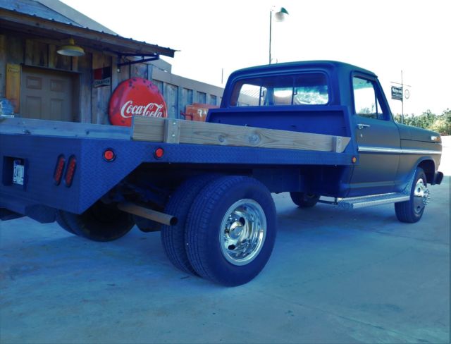 1972 Flat Black Ford F-350 Standard Cab Pickup