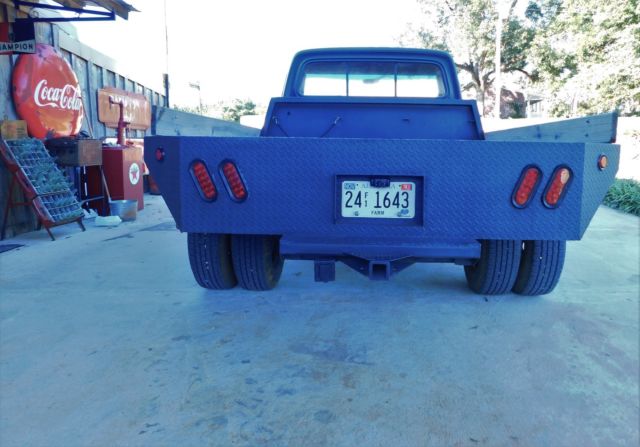 1972 Flat Black Ford F-350 Standard Cab Pickup