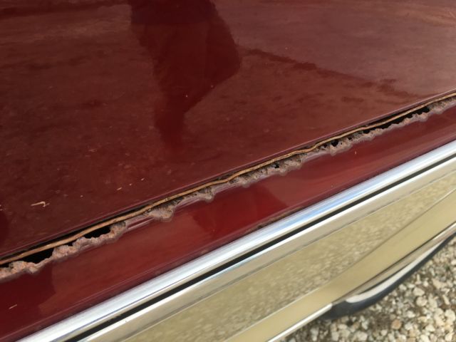 1972 Burgundy Ford F-100 Standard Cab Pickup