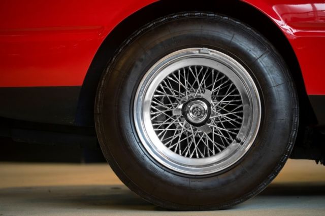 1972 Red Ferrari 365 GTB/4 Daytona Spyder Conversion Convertible