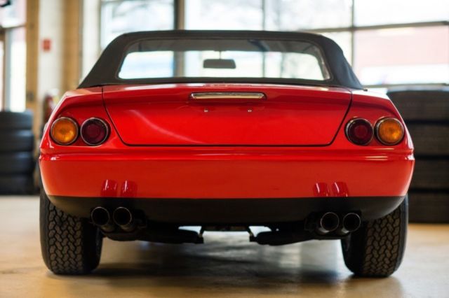 1972 Red Ferrari 365 GTB/4 Daytona Spyder Conversion Convertible