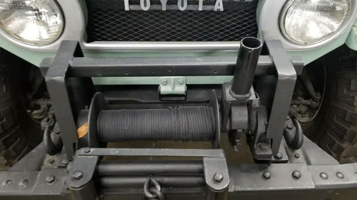 1972 Green Toyota Land Cruiser Standard Cab Pickup