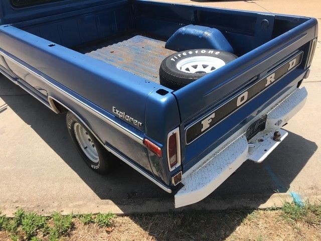 1972 Blue Ford Other Pickups Pickup Truck