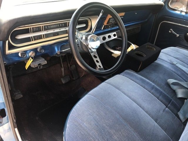 1972 Blue Ford F-100 Pickup Truck