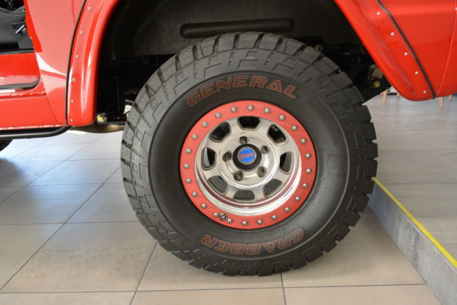 1972 Red Ford Bronco SUV