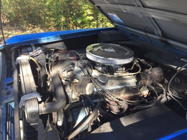 1972 Blue Ford Bronco