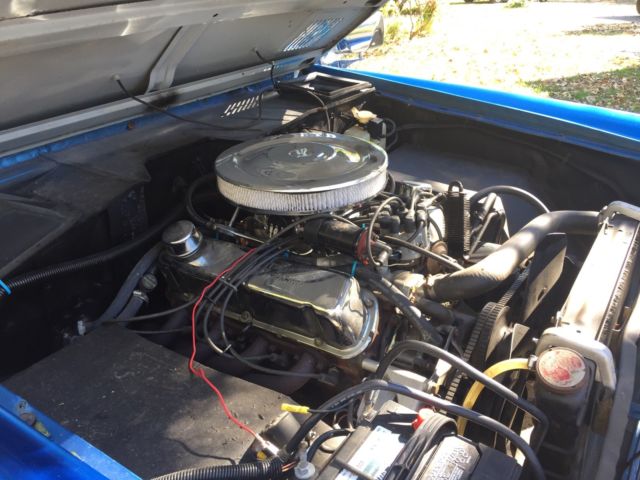 1972 Blue Ford Bronco