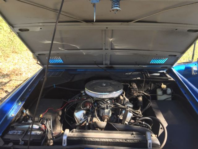 1972 Blue Ford Bronco