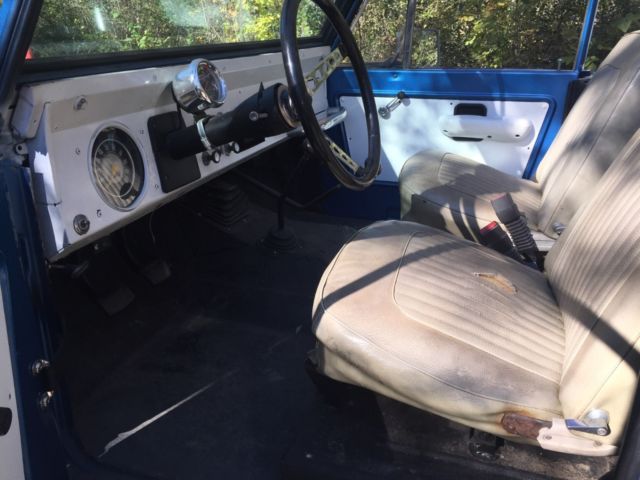 1972 Blue Ford Bronco