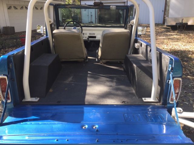 1972 Blue Ford Bronco