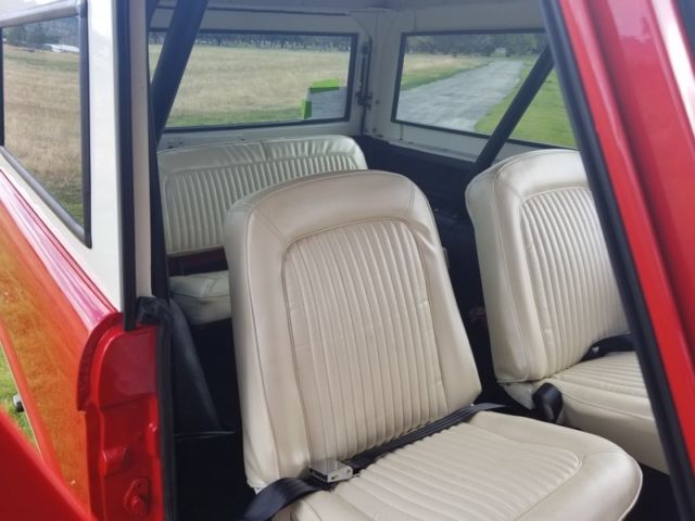 1972 red Ford Bronco