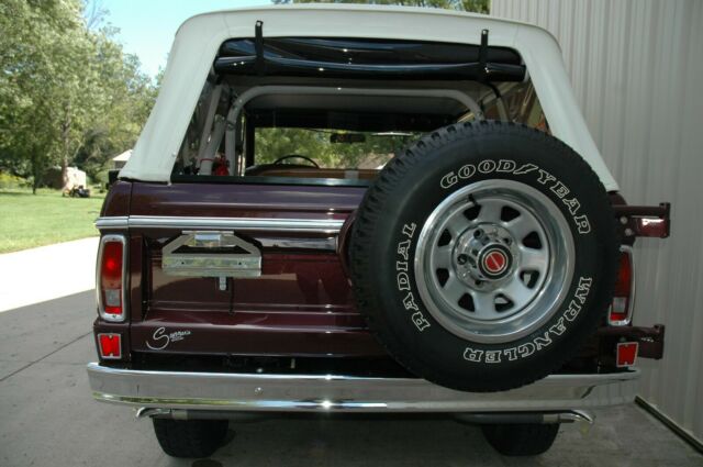 1972 Metallic Plum Ford Bronco Convertible