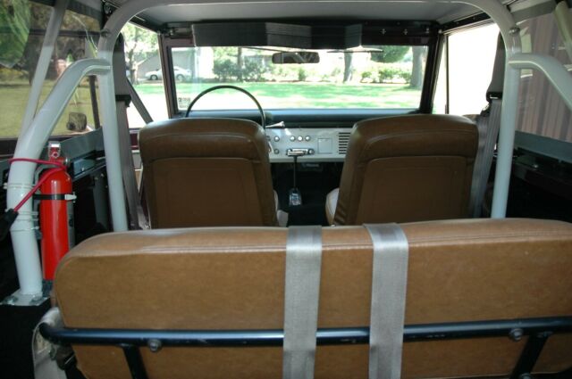 1972 Metallic Plum Ford Bronco Convertible