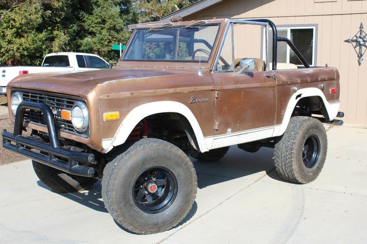 1972 sequoia brown Ford Bronco