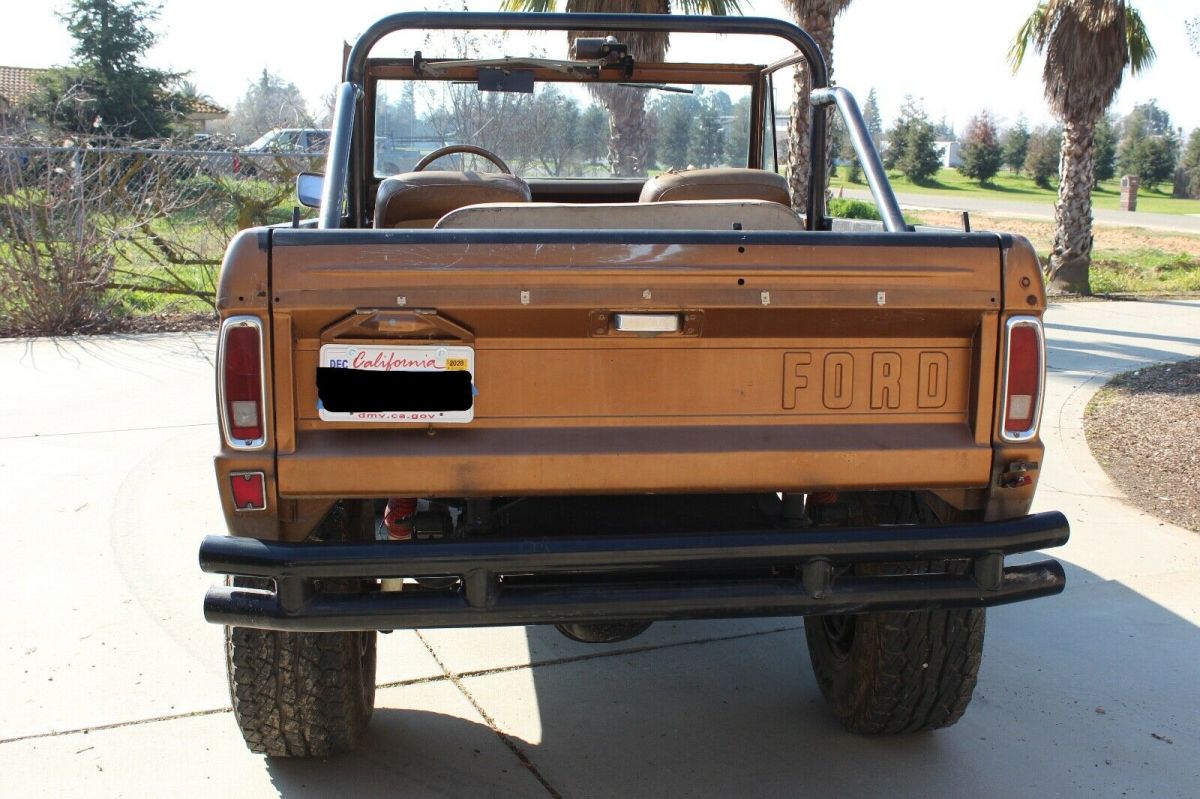 1972 sequoia brown Ford Bronco