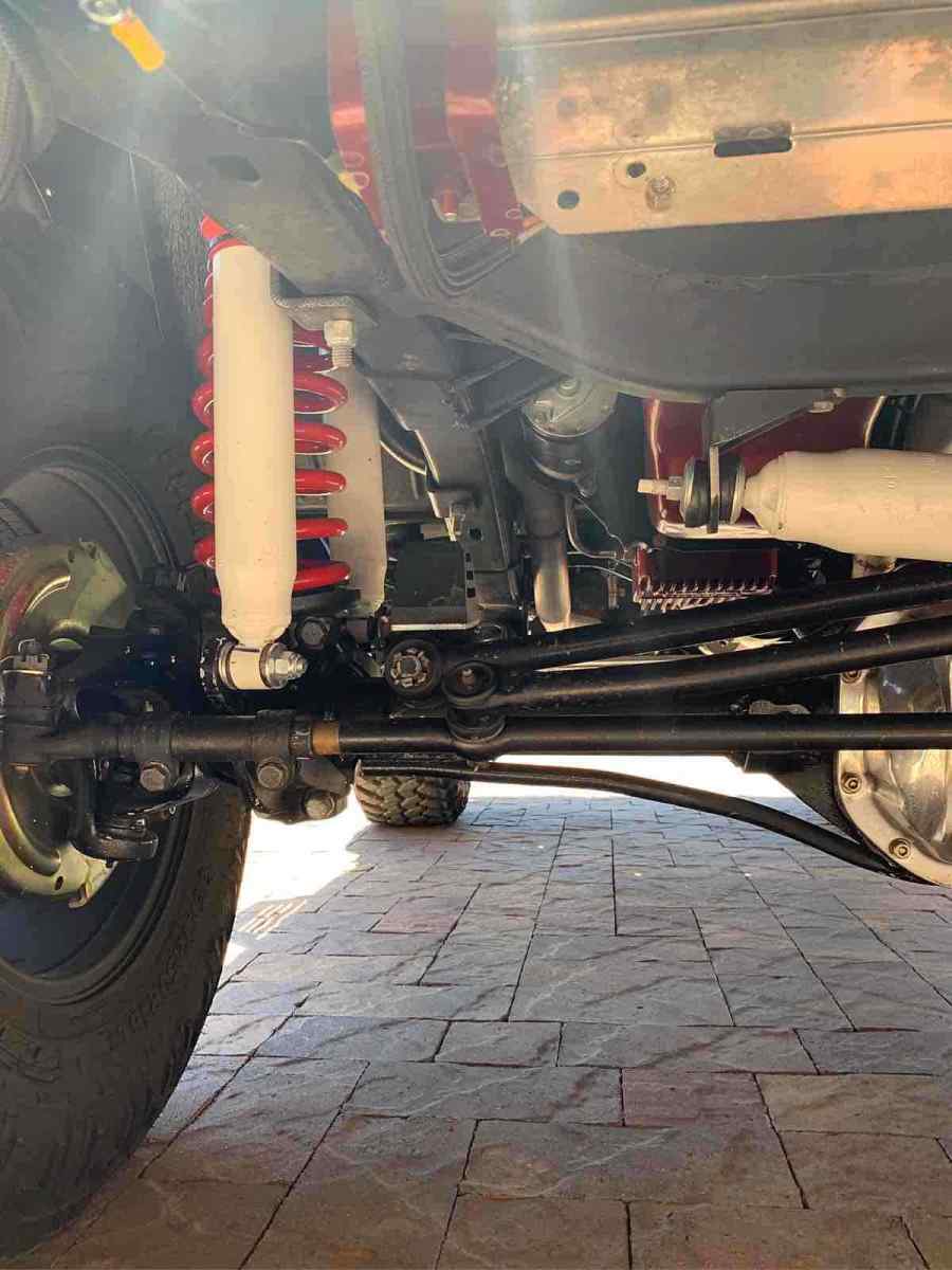 1972 Red Ford Bronco